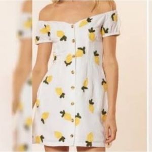 Red Carter Amalfi Coast Lemon Dress